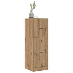 Walplus Apothecary Cabinet Artisian Oak 40X41X118 Cm Engineered Wood - thumbnail 3