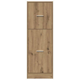 Walplus Apothecary Cabinet Artisian Oak 40X41X118 Cm Engineered Wood - thumbnail 5