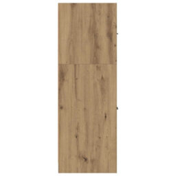 Walplus Apothecary Cabinet Artisian Oak 40X41X118 Cm Engineered Wood - thumbnail 6