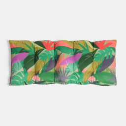 Ohs Palm Print 2 Seater Outdoor Bench Cushion Garden Furniture Seat - thumbnail 4