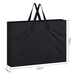 Double Black Reclining Sun Lounger Garden Folding Chair Bed Recliner Beach Camping With Mat - thumbnail 3
