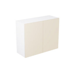 Kitchen Kit Wall Unit 900mm W/ Slab Cabinet Door - Super Matt Cashmere - thumbnail 1