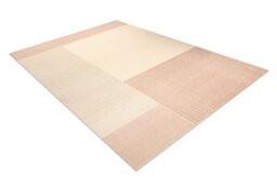 RugsX Flux 461.9.ae200 Wool Carpet Osta - Geometric, Structural, Loft Beige Pink 80X140 Cm - thumbnail 3