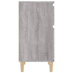 Berkfield Bedside Cabinet Grey Sonoma 40X35X70 Cm - thumbnail 7
