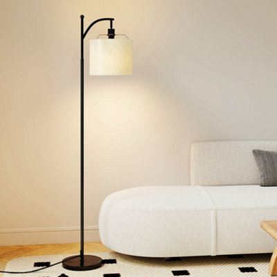 Emitto Standing Floor Lamp With Led Light Remote Foot Switch For Living Room - image 1