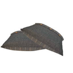 Artisan Furniture Solid Wood Quinn Pewter Cushion Set Of 2 - thumbnail 3