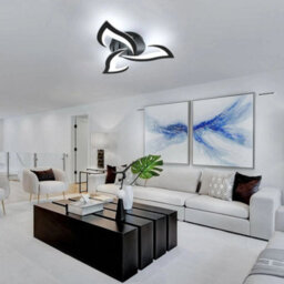 Flower Led Ceiling Light Modern Chandeliers Lamp Cold White Bedroom Living Room - thumbnail 3