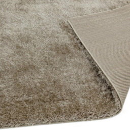 Furniturebox Uk Selby Taupe Shaggy Rug 120X170 - thumbnail 5
