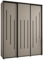Arte Elegant Dakota Viii Sliding Door Wardrobe 1900mm - Spacious Storage With Hanging Rails And Shelves H2350mm D600mm - thumbnail 1