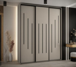 Arte Elegant Dakota Viii Sliding Door Wardrobe 1900mm - Spacious Storage With Hanging Rails And Shelves H2350mm D600mm - thumbnail 2
