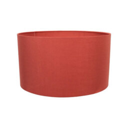 Valuelights Reni Rust Fabric Drum Ceiling Lamp Shade And Bulb (D)35Cm - thumbnail 5