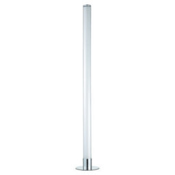 Litecraft Chrome Rgb Led Cylinder Shimmer Glow Kids Floor Lamp - thumbnail 2