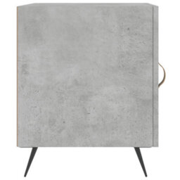 Berkfield Bedside Cabinets 2 Pcs Concrete Grey 40X40X50 Cm Engineered Wood - thumbnail 7