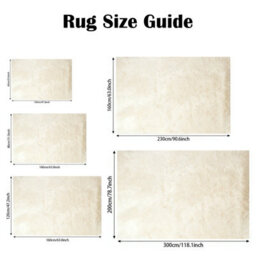 Luxury Fluffy Soft Shaggy Rug - Large Pink 120X160Cm, Anti-Slip & Washable For Bedroom, Living Room & Nursery - thumbnail 3