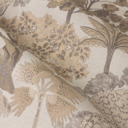 Wylder Woodlands Floral Jacquard Room Darkening Eyelet Curtain Pair Natural (W)229Cm X (D)137Cm - thumbnail 6