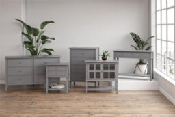 Dorel Home Franklin 6 Drawer Dresser Gray - thumbnail 3