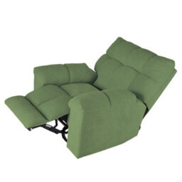 Darphe Green Swivel Rocker Recliner Chair With Power Recline & Charging Ports