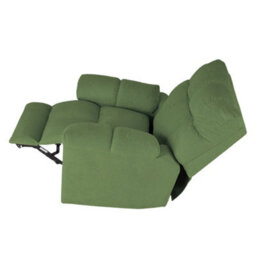 Darphe Green Swivel Rocker Recliner Chair With Power Recline & Charging Ports - thumbnail 2