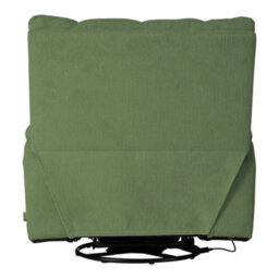 Darphe Green Swivel Rocker Recliner Chair With Power Recline & Charging Ports - thumbnail 5