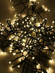Best Artificial Warm White Connectable Led Indoor Outdoor Waterproof Cluster String Lights (720 Led's (15M), Low Voltage Plug) - thumbnail 5