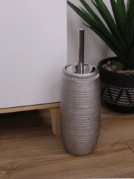 Showerdrape Pzazz Silver Diamante Toilet Brush And Holder
