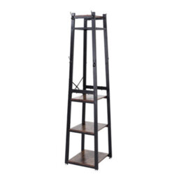 Thehotsale 3 Tiers 180 Cm H Industrial Clothing Racks Floor Standing Clothes Rail Dispaly Shelves - thumbnail 4
