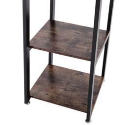 Thehotsale 3 Tiers 180 Cm H Industrial Clothing Racks Floor Standing Clothes Rail Dispaly Shelves - thumbnail 6