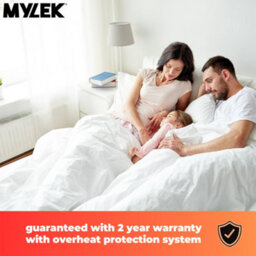 Mylek Electric Blanket Super King Size Fully Heated Mattress Cover Underblanket With Elasticated Skirt - thumbnail 6