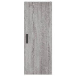 Berkfield Highboard Grey Sonoma 34.5X34X180 Cm Engineered Wood - thumbnail 8
