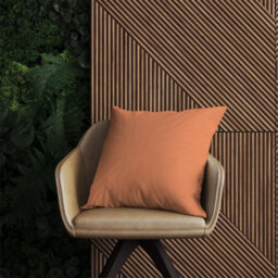 Warren Reed Designer Faded Orange Outdoor Cushion 45Cm X 45Cm - thumbnail 2