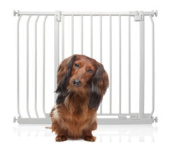 Bettacare Elite Pressure Dog Gate, 89Cm - 98Cm, Matt White, Pressure Fit Pet Gate For Dog And Puppy - thumbnail 1