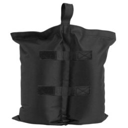 Tectake Gazebo Weights Set Of 4 - Fill With Sand, Waterproof And Durable  - Black - thumbnail 3