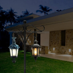 Extra Tall 193Cm Freestanding Bird Feeder Station With Dual Shepherd Hooks - Durable Metal Garden Pole For Outdoor Birds - thumbnail 5