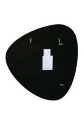Mirroroutlet The Lapis Frameless Pebble Pond Wall Mirror 110 X 95Cm - thumbnail 3