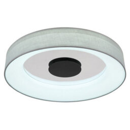 Luminosa Lighting Luminosa Terpsa Integrated Led Semi Flush Ceiling Light White Matt Led Dimmable 2700-6500K Remote Control - thumbnail 5