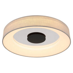 Luminosa Lighting Luminosa Terpsa Integrated Led Semi Flush Ceiling Light White Matt Led Dimmable 2700-6500K Remote Control - thumbnail 4