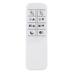 Luminosa Lighting Luminosa Terpsa Integrated Led Semi Flush Ceiling Light White Matt Led Dimmable 2700-6500K Remote Control - thumbnail 7