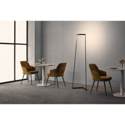 Luminosa Lighting Luminosa Minimal Floor Lamp, 20W Led, 3000K, 1500Lm, Gold, 3Yrs Warranty - thumbnail 5