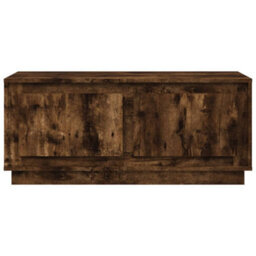 Vidaxl Coffee Table Smoked Oak 102X50X44 Cm Engineered Wood - thumbnail 6