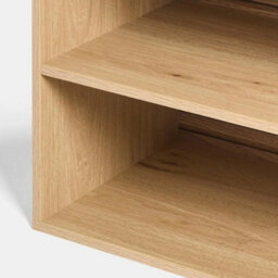 Versatile Dallas Tv Stand - 3 Shelf Wooden Console For Living Room Bliss - thumbnail 4