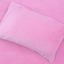 Character World Hello Kitty Fleece Double Duvet Reversible Kids Bedding Set Purple Quilt Cover - thumbnail 5