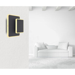 Luminosa Lighting Luminosa Many Integrated Led Wall Lamp Black 2X Led 3000K - thumbnail 6
