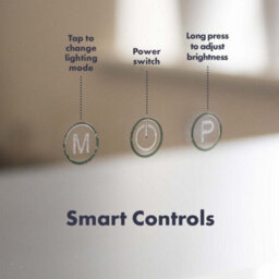 Jack Stonehouse Veronica Hollywood Vanity Mirror With Led Lights Bulbs Makeup Beauty - thumbnail 4