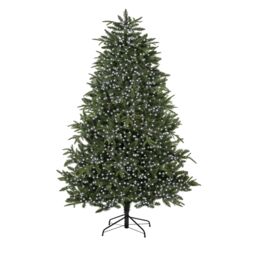 Multi-Action 1000 White Treebrights Led String Lights With Timer Function Green Cable - thumbnail 4