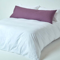 Homescapes Grape Egyptian Cotton Housewife Body Pillowcase 200 Tc - thumbnail 2