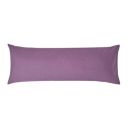 Homescapes Grape Egyptian Cotton Housewife Body Pillowcase 200 Tc - thumbnail 1