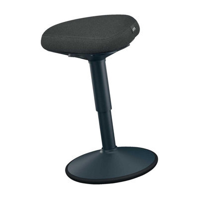 Leitz Ergo Active Sitting Stool Chair Posture Comfort Seat Adjustable Furniture In Dark Grey - image 1