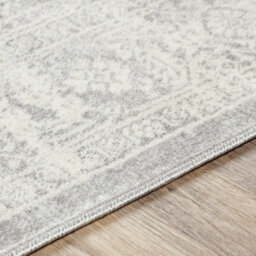 Livabliss Roma-Vintage Grey Charcoal White Traditional Boho Living Dining Bedroom Rug 160 X 215 Cm Easy Care, Non Shedding - thumbnail 3