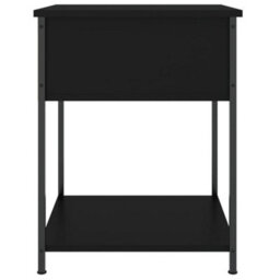 Berkfield Bedside Tables 2 Pcs Black 44X45X58 Cm Engineered Wood - thumbnail 8
