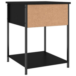 Berkfield Bedside Tables 2 Pcs Black 44X45X58 Cm Engineered Wood - thumbnail 9